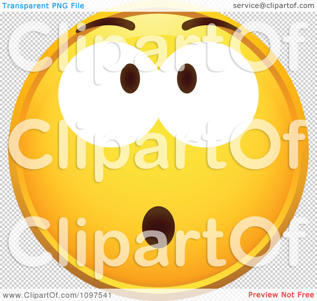 Shocked Smiley Face Clip Art