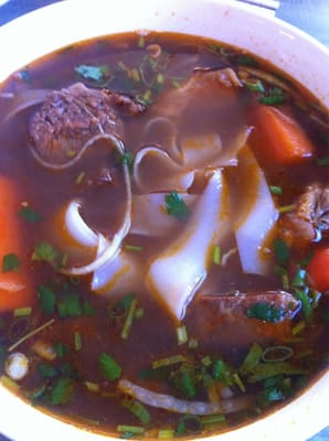 Vietnamese Beef Stew Noodle Soup